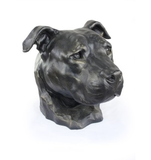 Amerykański Staffordshire terrier duża głowa z żywicy Art-Dog